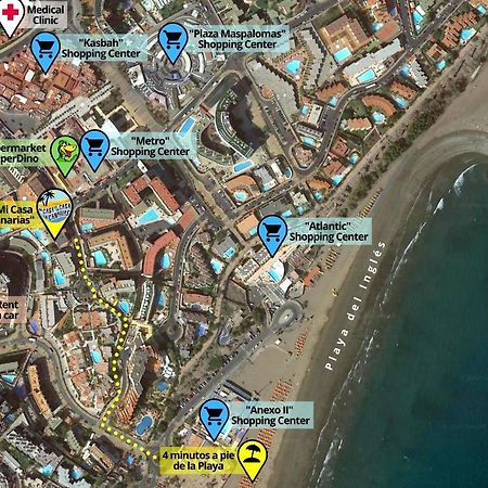 Playa Del Ingles, 4 Min A Pie De La Playa Apartment Maspalomas  Exterior foto